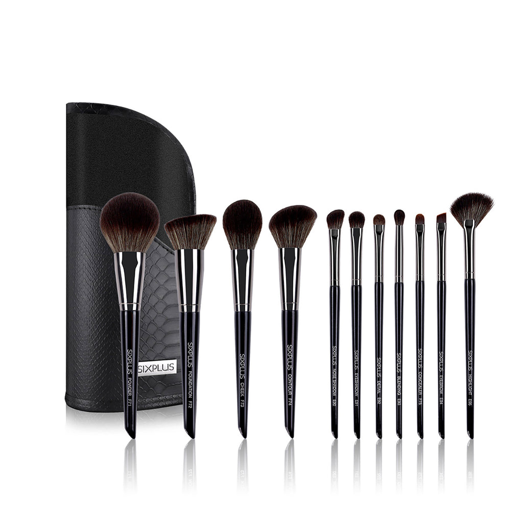 11pcs Makeup Brush Set Master Series – SIXPLUS